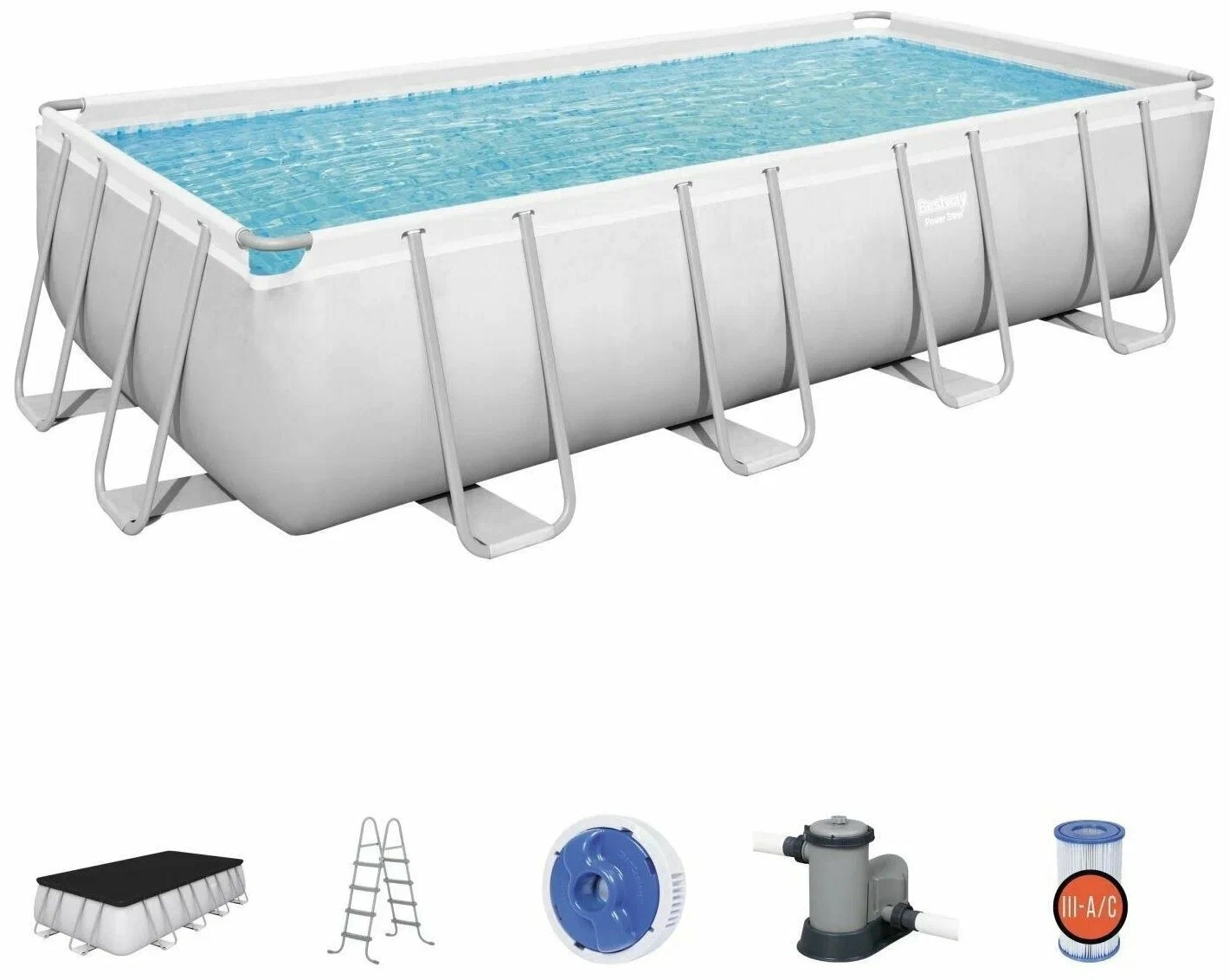 Бассейн каркасный 549х274х132см Bestway 5619Q