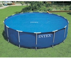 Тент солнечный прозрачный для бассейнов 488см Intex 28014