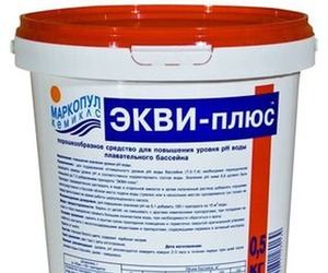 Экви-плюс 0,5 кг. (средство для повышения pH воды бассейнов) 0029